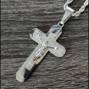 Stainless Steel Cross Pendant